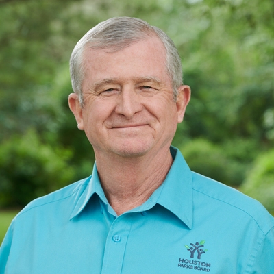 Russ Clements. Houston Parks Board Senior Greenspace Manager